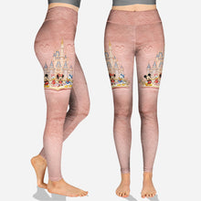 Load image into Gallery viewer, Personalized Disney Castle Mouse Hoodie & Leggings Set for Kids