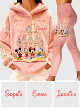 Load image into Gallery viewer, Personalized Disney Castle Mouse Hoodie & Leggings Set for Kids