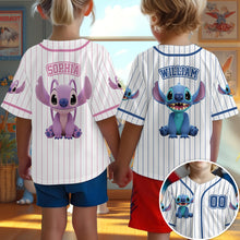 Load image into Gallery viewer, Personalized Kids Baseball Jersey with Ohana Design for Family