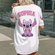 Load image into Gallery viewer, Personalized Kids Baseball Jersey with Ohana Design for Family