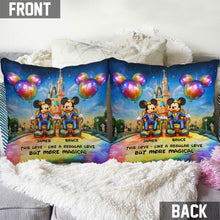 Load image into Gallery viewer, Personalized Magical Mouse Throw Pillow Custom Name Gift