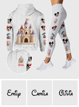 Load image into Gallery viewer, Personalized Mouse Hoodie and Leggings Set Custom Name Gift
