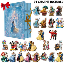 Load image into Gallery viewer, Personalized Advent Calendar with 24 Ornaments for Christmas Gift