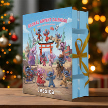 Load image into Gallery viewer, Personalized Advent Calendar with Ornaments for Christmas Gift