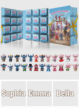 Load image into Gallery viewer, Personalized Advent Calendar with Ornaments for Christmas Gift