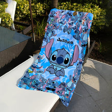 Load image into Gallery viewer, Personalized Quick-dry Beach Towel with Custom Name | Fun Summer Gift