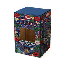 Load image into Gallery viewer, Personalized Cute Blue Alien Tumbler 250th Anniversary Gift with Box