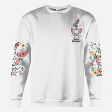 Load image into Gallery viewer, Personalized Floral Pig All Over Shirt Custom Name Gift