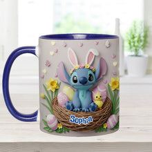 Load image into Gallery viewer, Personalized Easter Accent Mug Custom Name Gift for Kids