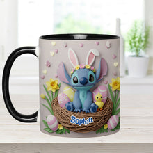 Load image into Gallery viewer, Personalized Easter Accent Mug Custom Name Gift for Kids