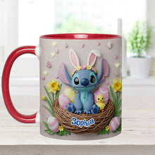 Load image into Gallery viewer, Personalized Easter Accent Mug Custom Name Gift for Kids