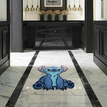Load image into Gallery viewer, Personalized Blue Alien Tufted Rug Custom Family Gift for Kids