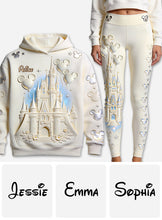 Load image into Gallery viewer, Personalized Dream Trip Hoodie & Leggings Set with Custom Name