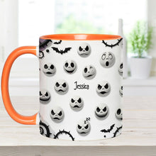 Load image into Gallery viewer, Personalized Nightmare Accent Mug with Custom Name Gift