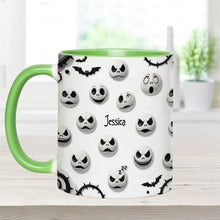 Load image into Gallery viewer, Personalized Nightmare Accent Mug with Custom Name Gift