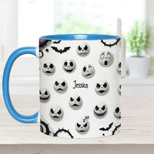 Load image into Gallery viewer, Personalized Nightmare Accent Mug with Custom Name Gift