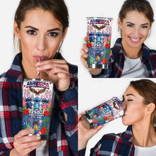 Load image into Gallery viewer, Personalized Cute Blue Alien Tumbler 250th Anniversary Gift with Box