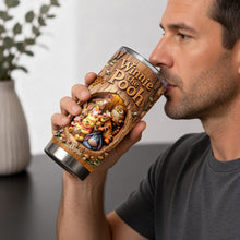 Load image into Gallery viewer, Personalized Winnie the Pooh Tumbler Custom Name Gift for Fans