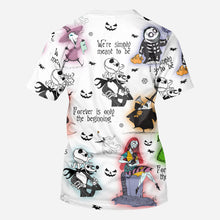 Load image into Gallery viewer, Personalized Nightmare Before Christmas All Over Shirt Gift