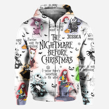 Load image into Gallery viewer, Personalized Nightmare Before Christmas All Over Shirt Gift