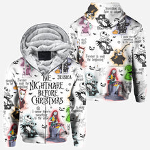 Load image into Gallery viewer, Personalized Nightmare Before Christmas All Over Shirt Gift