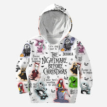 Load image into Gallery viewer, Personalized Nightmare Before Christmas All Over Shirt Gift