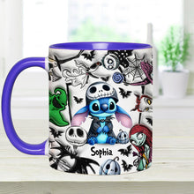 Load image into Gallery viewer, Personalized Ohana Accent Mug Custom Name Gift for Mom