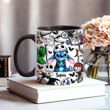 Load image into Gallery viewer, Personalized Ohana Accent Mug Custom Name Gift for Mom