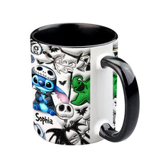Load image into Gallery viewer, Personalized Ohana Accent Mug Custom Name Gift for Mom