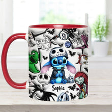 Load image into Gallery viewer, Personalized Ohana Accent Mug Custom Name Gift for Mom