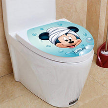 Load image into Gallery viewer, Personalized Mickey Mouse Bathroom Curtain & Mats Set for Kids