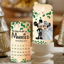 Load image into Gallery viewer, Personalized Flameless Candle with Custom Photo for Memorial Tribute