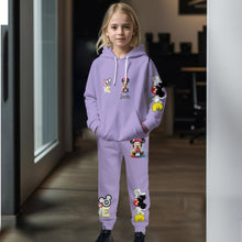 Load image into Gallery viewer, Personalized Kid Hoodie & Jogger Set with Mickey Mouse Design