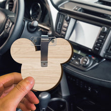 Load image into Gallery viewer, Personalized Family Trip Mouse 2 Layered Car Visor Clip Gift