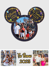 Load image into Gallery viewer, Personalized Family Trip Mouse 2 Layered Car Visor Clip Gift