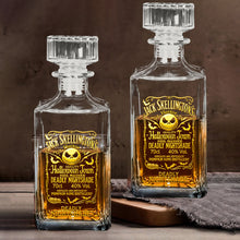 Load image into Gallery viewer, Personalized Whiskey Decanter Set Custom Name Gift for Dad