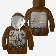 Load image into Gallery viewer, Personalized Mom Hoodie and Leggings Set Custom Names Gift