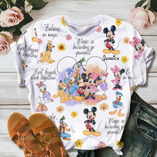 Load image into Gallery viewer, Personalized Disney All Over Shirt Custom Name for Kids