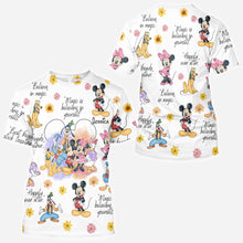 Load image into Gallery viewer, Personalized Disney All Over Shirt Custom Name for Kids