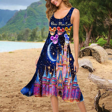 Load image into Gallery viewer, Personalized 'Best Mom Ever' Sleeveless Dress for Mother | Custom Gift