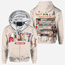Load image into Gallery viewer, Personalized Christmas Movie Watching All Over Shirt Gift