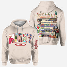 Load image into Gallery viewer, Personalized Christmas Movie Watching All Over Shirt Gift
