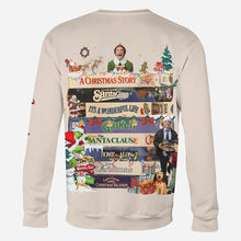 Load image into Gallery viewer, Personalized Christmas Movie Watching All Over Shirt Gift