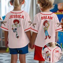 Load image into Gallery viewer, Personalized Kids Baseball Jersey Custom Name Space Ranger Gift