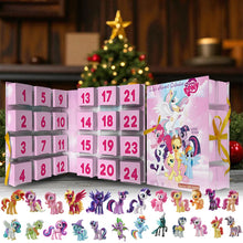 Load image into Gallery viewer, Personalized Little Pony Advent Calendar with Ornaments for Kids