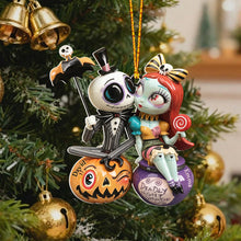 Load image into Gallery viewer, Personalized 3D Resin Ornament Nightmare Before Christmas Gift