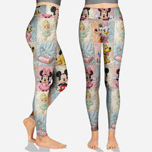 Load image into Gallery viewer, Personalized Disney Mouse Hoodie and Leggings Set for Kids