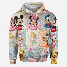 Load image into Gallery viewer, Personalized Disney Mouse Hoodie and Leggings Set for Kids