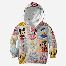 Load image into Gallery viewer, Personalized Disney Mouse Hoodie and Leggings Set for Kids
