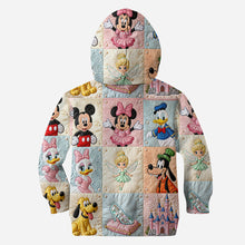 Load image into Gallery viewer, Personalized Disney Mouse Hoodie and Leggings Set for Kids